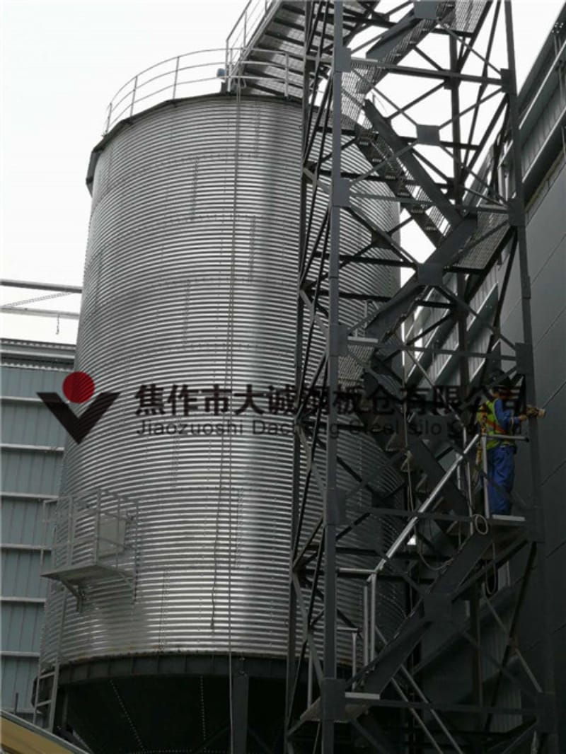 武漢百威啤酒鋼板倉工程